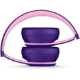 thumbnail image 4 of Restored Beats Solo3 Wireless On-Ear Headphones - W1 Chip, Class 1 Bluetooth, 40 Hours of Listening Time, Built-In Microphone and Controls - Pop Collection - (Pop Violet), 4 of 8