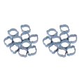 thumbnail image 4 of ZheElen O Pince pour Acier Zingué 10 Pack Robuste et Durable 28 à 31mm 2Set, 4 of 6