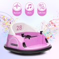 thumbnail image 2 of EDTara 12V Electric Ride On Bumper Car for Toddlers, Remote Control, LED Lights, 360 Degree Spin, Battery Display, Music, Perfect Toy Gift, 2 of 7