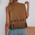 thumbnail image 4 of Stylish Women's Casual Jackets with Fringe Design for Everyday Versatility Layering Addition for Any Season, 4 of 4