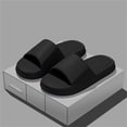 thumbnail image 4 of MIASHUI Slides Slippers for Women Indoor Bathroom Shower Shoes Comfort Lightweight,Black,9-10, 4 of 5