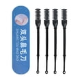 thumbnail image 1 of Double-Headed Nose Hair Trimmer & Ear Pick, Manual Nose Scissors, Portable Grooming Tool, Safe Round Tip, Easy Clean, 1 of 7