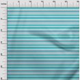 thumbnail image 2 of oneOone Silk Tabby Fabric Horizontal Stripe Printed Fabric 1 Yard 42 Inch Wide, 2 of 4