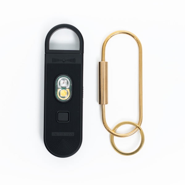 BLACK Alpena Personal Alarm Black