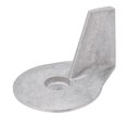 thumbnail image 1 of Outboard Trim Tab Anode, Antiwear Antioxidation Heat Resistant Boat Motor Trim Tab Anode 822157T2  For 2 4 Stroke Engines, 1 of 8