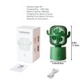 thumbnail image 3 of Small Desk Fan With 3 Speed Settings USB Powered Portable Table Fan For Home Office Outdoor Use 2400 mAh Battery, 3 of 5