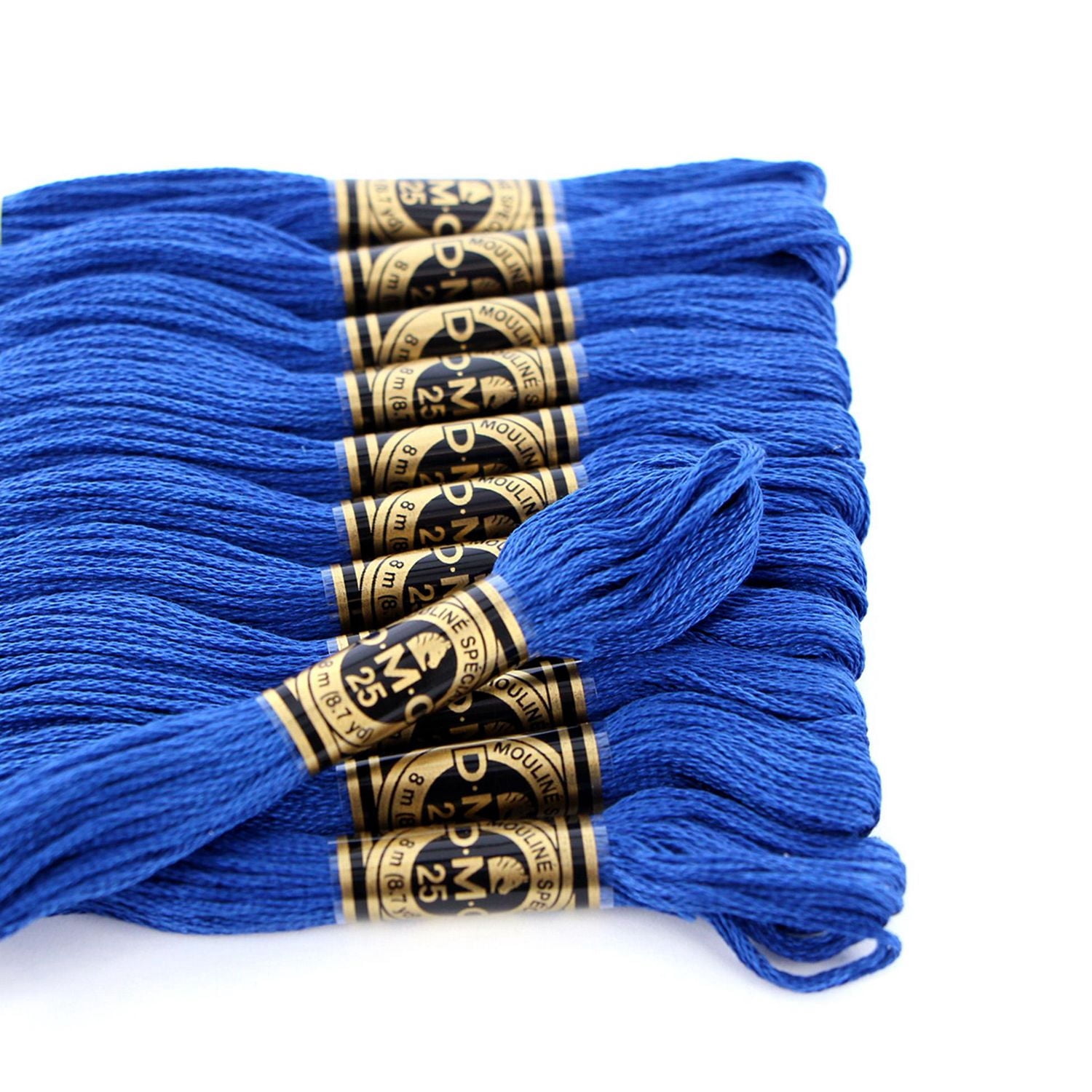 DMC bleu coton 6 Strand Floss 8 m (8.75 yd)