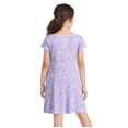 thumbnail image 2 of George Girls' Printed Fooler Dress, 2 of 7