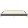 thumbnail image 3 of vidaXL Bed Frame Dark Grey 183x213 cm California King Fabric, 3 of 6