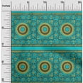 thumbnail image 1 of oneOone Tissu en Coton Cambric Feuilles & Floral Imprimé au Mètre 56 Pouces de Large, 1 of 4