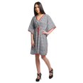 thumbnail image 3 of Moomaya Robe Courte de Caftan de Plage, Robe de Couverture Imprimée, Kaftan pour Femmes, Tenue de Plage, Couverture, 3 of 4