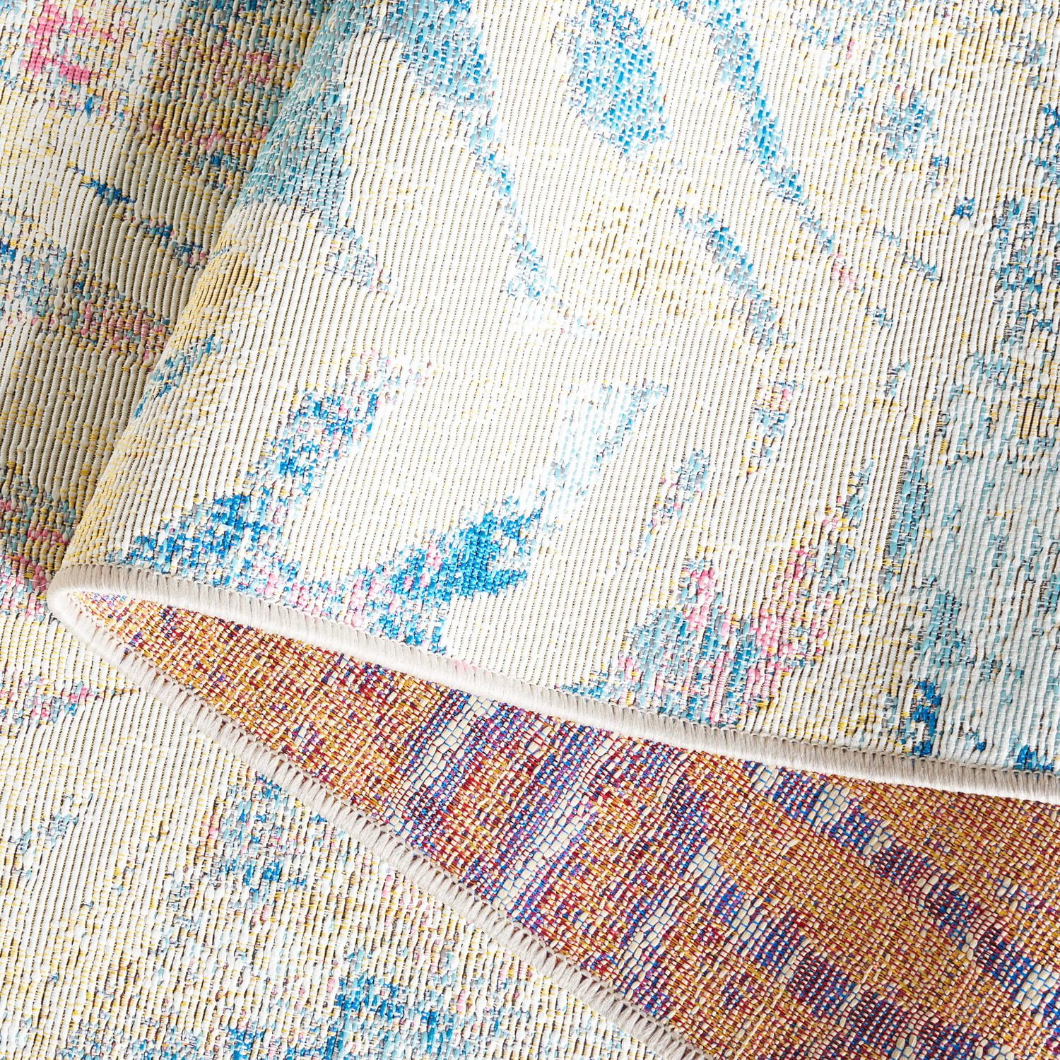 SAFAVIEH Barbados Tobon Tapis Floral Intérieur/Extérieur