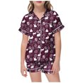 thumbnail image 2 of WEAIXIMIUNG Kid DIY Hand Painted Homewear Set Colouring Pajama Sets For And Girl Can Play With And Wea 160, 2 of 5