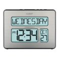 thumbnail image 1 of La Crosse Technology 513-1419BLv4-INT Backlight Atomic Full Calendar Clock with Extra Large Digits, 1 of 7