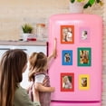 thumbnail image 3 of JWshufel Magnetic Picture Frame Set Frameless Photo Display for Home Office School Includes 6pcs Mixed Color Easy Punchfree Installation Suit for Family Photos Certificates, 3 of 8