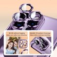 thumbnail image 2 of Dteck MagSafe Compatible with iPhone 15 Pro Case, Magnetic Clear Case for iPhone 15 Pro, Slim Plating Edge Soft TPU Cover Shockproof Phone Case 6.1 Inch,Purple, 2 of 4