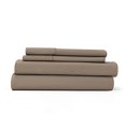 thumbnail image 2 of Linen Market Ensemble de Draps de Luxe à Poches Profondes 4 Pcs, California Très Grand, Taupe, 2 of 10