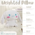 thumbnail image 3 of Cinnamoroll "Sugar Roll" Weighted Pillow, 3 of 3