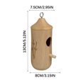 thumbnail image 3 of Hummingbird House, Wooden Outdoor Garden Hanging Bird Feeder, 3 of 4