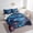 Blue, variant on YST Gamepad Bedding King Size 7pcs Bed in a Bag, Video Game Controller Comforter Set, Game Console Printed Soft Kids Adults Bedding Accessories, Black Blue Gaming Gamer Bed Sheets Set