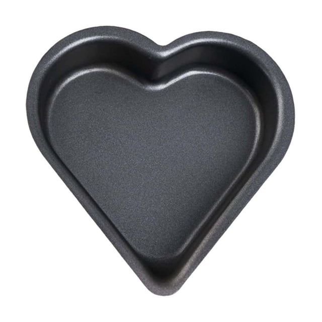 4in Kids Baking Compatible Easy | Pan Nonstick Steel Oven Pans With For Girls Or Boys Mini Cake Non Stick Heart Round Square Cartoon Pattern Baking Tools Small Cake Mould Can Sealer Mylar Sealer Hands
