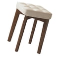 thumbnail image 4 of DOLITY Tabouret de Bar en Bois Sans Dossier Élégant Polyvalent pour Salon Café Extérieur, 4 of 9