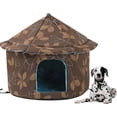 thumbnail image 1 of Maison d'Hiver Extérieure Rembourrée et Pliable pour Chats Errants, Abri Pare-Soleil avec Isolation, 1 of 9