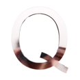 thumbnail image 1 of 2Pcs Letter Ornament Waterproof Removable Silver-plated 3D Mirror Surface Acrylic Decal for Wedding, 1 of 9