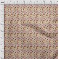 thumbnail image 4 of oneOone Silk Tabby Orange Fabric Texture Sewing Material Print Fabric By The Yard 42 Inch Wide, 4 of 4