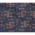 thumbnail image 4 of oneOone Cotton Flex Fabric Geometric Kasuri Decor Fabric Printed BTY 40 Inch Wide, 4 of 4
