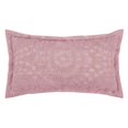 thumbnail image 1 of Rio Cotton Pillow Sham, Pink - King Size, 1 of 1