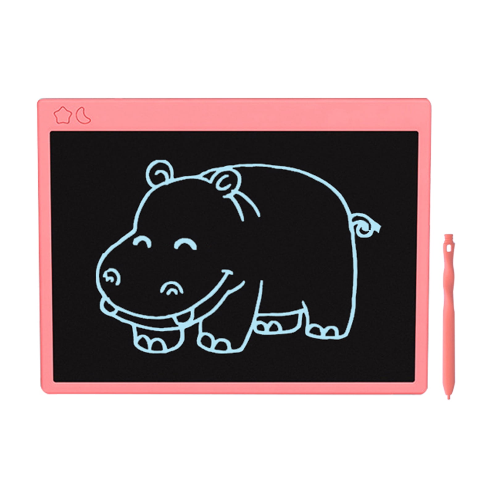 Zootealy 16 Inch LCD Writing Tablet, Electronic Graphic Tablet, Writing & Drawing Doodle Board for Home, School,Office,pink