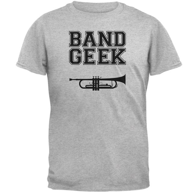 Band Geek Trumpet Mens T Shirt