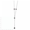 thumbnail image 3 of 925 Sterling Silver Peacock Freshwater Cultured Pearl Necklace 16 Inch, 3 of 3