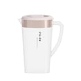 thumbnail image 2 of Clear Plastic Pitcher With Lid Clear Water Pitcher For Cold Drinks Iced Tea Pitcher For Lemonade Iced Tea Milk Beverages, 2 of 9