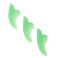 thumbnail image 1 of Surfing Fin Set, Easy Installation Surfboard Thruster Fins Accurate Matching 3PCS  for FCS1 Surfboards Dark Blue,Green, 1 of 7