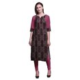 thumbnail image 1 of Bimba Tunique Droite en Coton pour Femmes, Kurta Imprimée, Tenue d'Été, Kurti pour Dames - Très Petit, 1 of 6