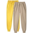 thumbnail image 1 of Pisexur 2PC Womens Sweatpants Solid Color Elastic High Waist Yoga Pants Casual Baggy Drawstring Workout Jogging Pants Oversized Straight Leg Sweatpants Plus Size Sweatpants with Pockets S-3XL, 1 of 2