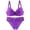 Purple, variant on Sexy Womens Lingerie Womens Sexy Lace Bra And Panties Summer Thin Comfortable Breathable Base Lingerie Set