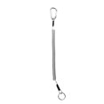 thumbnail image 1 of Corde Anti-Perte Rétractable avec Porte-Clés Mousqueton Antivol Pinces à Pêche à Ressort Enroulées Anti-Perte Accès Extérieur de Cordon de Sécurité, 1 of 10
