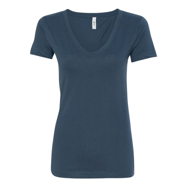 Next Level Womens Ideal V, XS, Indigo