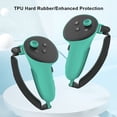 thumbnail image 2 of Becaristey 2pack/lot Secure Fit VR Touch Controller Silicone Cover With Full Protection Adjustable And Secure Pale purple, 2 of 6