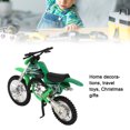 thumbnail image 3 of Motorcycle Model Toy, Motorcycle Toy Ornament Metal   For Birthday For Children Red,Green,Blue, 3 of 8