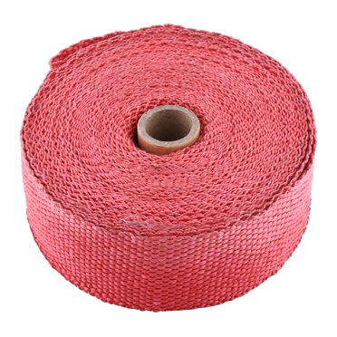 Enveloppe de Chaleur pour Tuyau d'Échappement, 10m pour Motos, Bande d'Échappement, Enveloppe de Tête d'Échappement Haute Performance