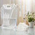 thumbnail image 4 of mmirethe Sac d'Eau Pliable 5/10/15L Pichet de Rangement Bonne Étanchéité Bouteille d'Eau avec Poignée Incrustée Conteneur d'Eau Pliable Grande Capacité 15L, 4 of 8