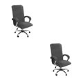 thumbnail image 4 of Transemion 1/2/3 3x Experience Unmatched Comfort And Elegance Chair Covers Wide Application gray L 2PCS, 4 of 6