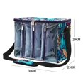 thumbnail image 4 of Petit Sac de Fil Sac de Projet de Tricot Fournitures Bleu, 4 of 4