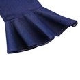 thumbnail image 4 of Toddler Girls Off Shoulder Crop Tops Destroyed Ripped Denim Jeans Long Pants, 4 of 6