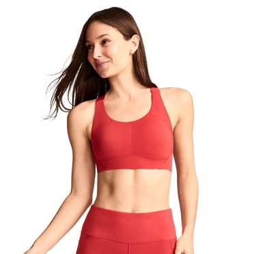 Jockey Women's Contour Hold Mid Impact Racerback Sports Bra