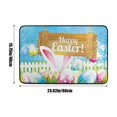 thumbnail image 3 of Wzzjkit Easter Door Mat - Super Absorbent Quick Dry Front Mats Bath Rug Rubber Backing Non Slip Washable Carpet - Easter Decorations Door Mat Outside Entrance, 3 of 6